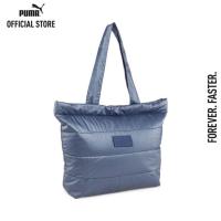 ราคา PUMA BASICS กระเป๋าทรงโท้ทผู้หญิง Core สีฟ้า ACC 07987301 (20813626358)