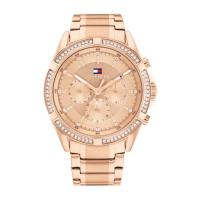ราคา Tommy Hilfiger Multifunctional รุ่น TH1782617 นาฬิกาข้อมือผู้หญิง สายสแตนเลส Rose Gold (19269070222)