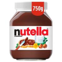 ราคา Nutella แยมนูเทลล่า เฮเซลนัทบดผสมโกโก้ แยมทาขนมปัง ขนาด 750 กรัม (13345867456)
