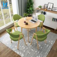 ราคา โต๊ะอาหาร โต๊ะทานข้าว โต๊ะอเนกประสงค์ โต๊ะกลม80CM โต๊ะกาแฟ โต๊ะหนังสือ โต๊ะราคาถูก ชุดโต๊ะพร้อมเก้าอี้4ตัว (9476689870)