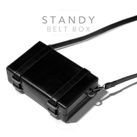 ราคา AGENTLE STANDY BELTBOX กระเป๋าสะพายข้างทรงกล่องสี่เหลี่ยมแนวนอน สายคาดทรงสีดำ กระดุมแม่เหล็ก (20796733202)