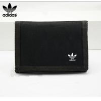 ราคา พร้อมส่ง Adidasกระเป๋าสตางค์สามพับกระเป๋าสตางค์สีดำสำหรับผู้ชายและผู้หญิง (15981194699)