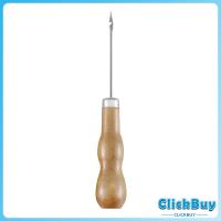 ราคา ClickBuy เข็มซ่อมรองเท้า งานฝีมือหนัง เจาะผ้าใบ เครื่องมือเย็บผ้า Sewing Awl (20791597714)