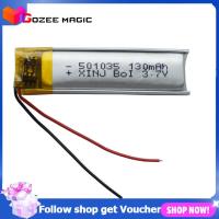 ราคา แบตเตอรี่ 3 7V 130mAh 501035 แบตเตอรี่ลิเธียมโพลิเมอร์หูฟังเครื่องบันทึกเสียง Bluetooth (9495112827)