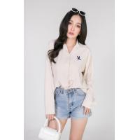 ราคา เสื้อฮาวายแขนยาวปักอก นก ผ้าใหมอิตตาลี่รอบอก42นี้วยาว28นี้ว แต่งชายเสื้อโค้งทรงใหญ่ใส่สบาย (20328714155)