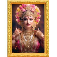 ราคา รูปภาพ รูปมงคล Mุ9 พระแม่ลักษมี รูปพระแม่ลักษมี ดอกบัว รูปภาพเทพฮินดู รูปบูชา สไตล์มินิมอล เสริมเรื่องการเงินการทอง ความรัก เบิกเนตร (20434974427)