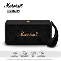 ราคา รับประกัน 6 เดือน ลำโพง Marshall ของแท้ MIDDLETON ลำโพงพกพา ลำโพงบลูทูธ Waterproof Wireless Speaker with Mic Bluetooth Speaker Bass ลำโพงบลูทูธคาราโอเกะ for IOS Android PC ลำโพงไร้สายและบลูทูธ Marsha 
