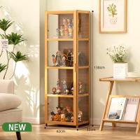 ราคา โปร่งใส ตู้กับข้าว ตู้วางของ ตู้กับข้าว ตู้เก็บของในครัว ครัวตู้กับข้าวพร้อมประตูตู้ ชั้นวางอเนกประสงค์ ประหยัดพื้นที่ (20509139918)