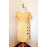 ราคา เดรสสาวอวบสีเหลือง ชุดออกงานคนอ้วนสีเหลือง ชุดสาวอวบอ้วน ชุดสาวอวบไปงาน ชุดแซกสาวอวบอก44 46 48 42 ชุดเดรสสาวอวบ44 46 42 (18470205290)