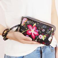 ราคา Chang กระเป๋าสตางค์ 3 ช่อง กระเป๋าใส่มือถือ กระเป๋าผ้า คล้องมือ ladies bag (18612714280)