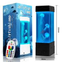 ราคา 16 สี โคมไฟแมงกะพรุน รีโมทคอนโทรล โคมไฟชาร์จ Usb แมงกะพรุน ไฟ led ห้องนอน ไฟแต่งห้องนอน jellyfish lamp โคมไฟลาวา แมงกะพรุน โคมไฟ (20575869878)