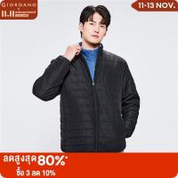 ราคา Giordanoผู้ชาย เสื้อคลุมผ้าฝ้ายคอตั้งหลายกระเป๋าสีทึบ Free Shipping 13072816 (16301041467)