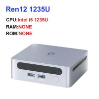 ราคา GenMachine New Ren12 1235U Mini PC Intel 12th i5 1235U 10 cores lris Xe Graphics Up to 1 2G DDR4 3200MHz RAM Wifi6 Computer (19507405592)