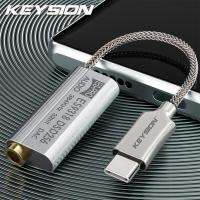 ราคา KEYSION ตัวถอดรหัส USB เครื่องขยายเสียง DAC หูฟัง Hi Fi สำหรับ iPhone 15 Pro Max 32bit อะแดปเตอร์เสียง3 5มม DSD256 ES9318 384KHz (20833147463)