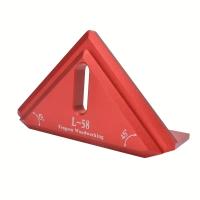 ราคา ไม้บรรทัดขอบสี่เหลี่ยมงานไม้สี่เหลี่ยมขนาด45องศาไม้บรรทัดสามเหลี่ยมหนาอะลูมินัมอัลลอย100X70มม เครื่องมือวัดเครื่องวัดทำเครื่องหมายมุมสำหรับตัดเลื่อยตัดองศาช่างไม้ (20050081896)