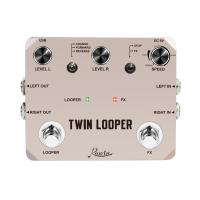 ราคา Rowin Twin Looper เอฟเฟกต์กีต้าร์ไฟฟ้าแบบเหยียบเล่น11ประเภทพร้อมเวลาในการบันทึก10นาที (20219367031)