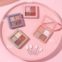 ราคา Eyeshadow Disc Powder Palette พาเลททาตา4สีEyeshadow Disc Powder Palette 4 color palette (7946967199)