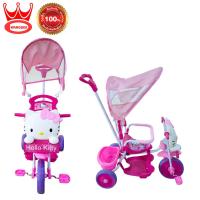 ราคา Hello Kitty Baby Tricycle เฮลโล คิตตี้ รถ 3 ล้อ รถจักรยานเด็กเล็ก ลิขสิทธิ์แท้ ยังไม่ประกอบ XG8003K T T2 (20629495285)