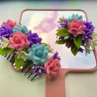 ราคา หวีสับดอกไม้ดินปั้น clay flower comb (2905408097)