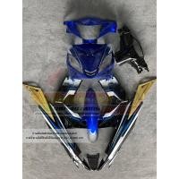 ราคา ชุดสี Spark135 สีน้ำเงินดำ งานเทียมทำสีระบบ 2K ชุดสี Yamaha สปาร์ค135 (17048697355)