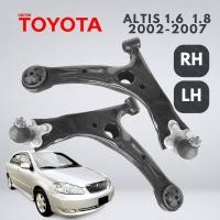 ราคา ปีกนกล่าง ลูกหมาก บู๊ชปีกนก 1คู่ TOYOTA ALTIS 1 6 1 8 ปี 2002 2007 โตโยต้า อัสติส งาน ไต้หวัน ข้างขวา RH ข้างซ้าย LH ปีกนก ลูกหมากปีกนก อะไหล่ราคาส่ง ราคาถูก (19606187225)