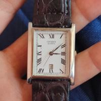 ราคา นาฬิกาญี่ปุ่นมือสอง Citizen ทรง tank หลักโรมัน ระบบถ่าน ใส่ได้ทั้งชายและหญิง (20120193267)