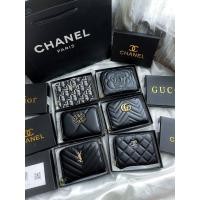 ราคา กระเป๋าตังค์รวมแบรนด์ คละลาย มีทั้งหมด 5 แบบ A F ขาดลาย D มาพร้อมกล่องแบรนด์สีดำเรียบหรู มีทั้ง chanel gucci dior ได้กล่องด้วย (18991930453)