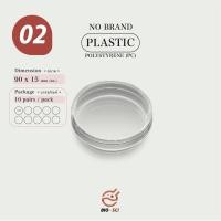 ราคา จานเพาะเชื้อพลาสติก แก้ว ฆ่าเชื้อแล้ว Steriled มีขนาดให้เลือก Petri Dish (12805404893)