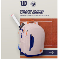 ราคา Wilson 2 9 กระเป๋าเทนนิส Federer ผู้ชายและผู้หญิงไหล่แบบพกพา French Open (13970123289)