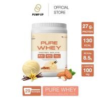 ราคา โปรตีน เวย์โปรตีน Whey Protein Isolate 100 PUMP UP สร้างกล้ามเนื้อ ลดไขมัน ลดน้ำหนัก รส วานิลลา อัลมอนด์ (19932188430)