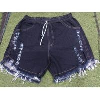 ราคา กางเกงยีนส์ขาสั้นเอวฟรีไซส์สำหรับสาวหุ่นดีสาวไซส์ S ไซส์ M ไซส์ L ใส่ได้สบาย (18574817627)