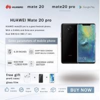 ราคา HUAWEI MATE 20 pro 6 128 GB Kirin 980 7 Nm กล้องมุมกว้างพิเศษ Leica สามตัวเต็มหน้าจอจดจำใบหน้า3D ในหน้าจอด้วยลายนิ้วมือสมาร์ทโฟน4200 MAh (19405377346)