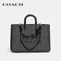 ราคา COACH กระเป๋าทรงสี่เหลี่ยมรุ่น Reese Tote สีดำ CJ829 B4 BK (20760961152)
