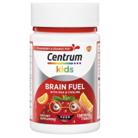 ราคา วิตามินเด็ก Centrum kids fuel เซนทรัม วิตามินรวม วิตามินเด็ก สำหรับเด็กอายุ 3 ปีขึ้นไป เคี้ยวได้ รสสตรอเบอร์รี 60 เม็ด Centrum Kid Multi Brain Fuel 50 Chewable (17917438008)