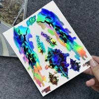 ราคา หมวกกันน็อคจักรยานยนต์มอเตอร์ไซค์รูปหัวกะโหลกสีฟ้าอุปกรณ์เสริมสติกเกอร์สะท้อนแสง สติกเกอร์เลเซอร์สำหรับ Harley Davidson (19842642975)