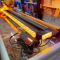 ราคา ไฟซเรนติดหลังคา ไฟ LED เหลือง เหลือง กดตัวเลือก มี 2รุ่น NEW 97cm 6ท่อน 4หน้า มีข้าง 6W 12v 24v ไฟฉุกเฉิน ไฟกู้ภัย เต็มสว่างตาแตก พร้อมขาแม่เหล็ (20702846202)