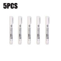 ราคา 10ชิ้นสีขาวปากกามาร์คเกอร์มันแอลกอฮอล์ปากกาวาดลายเส้นปากกาเขียนยางรถกันน้ำ (19168979472)