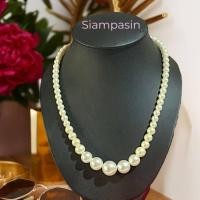 ราคา PTT สร้อยมุก เลือกแบบ เครื่องประดับชุดไทย สร้อยไข่มุก สร้อยชุดไทย สร้อยคอมุก สร้อยคอไข่มุก สร้อยมุกใส่กับชุดไทย Pearl necklace (15520187235)