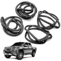 ราคา ชุด 4 ประตู ยางขอบประตู สีดำ จำนวน 4ชิ้น Isuzu D Max อีซูซุ ดีแม็ก ดีแม็ค 4ประตู ปี 2003 2011 รถกระบะ สินค้าราคาถูก คุณภาพดี Set 4Dr Lh Rh Weatherstrip Door Rubber (1795612273)
