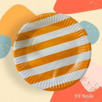 ราคา จานกระดาษ 7 นิ้ว จำนวน 20 ใบ PAPER PLATE 7 20 PCS จานปาร์ตี้ จานเบเกอรี่สีแฟนซีสวยสดใส (20396488333)