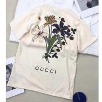 ราคา เสื้อยืด GUCCI พิมลายหน้า หลัง ผ้าคอตตอน (20549168780)