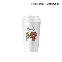 ราคา NOT FOR SALE LocknLock with Line Friends กระบอกน้ำเก็บอุณหภูมิ Energetic Tumbler ความจุ 400 ml รุ่น LHC3271LF (20890770164)
