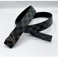 ราคา ข็มขัดหลุยส์ ตารางดำ เข็มขัดผู้ชาย ใส่ได้ทุกโอกาส สินค้าพร้อมกล่อง (12733760132)