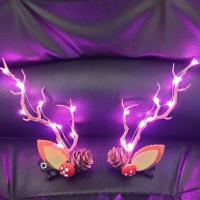 ราคา กิ๊บคริสมาสต์ เขากวางคริสมาส คาดผม กวาง กิ๊ฟคริสมาสต์ พร้อมไฟ LED กิ๊บติดผมรูปเขากวางสำหรับเทศกาลคริสต์มาส สาขาที่ปลูก เขากวางเขากวาง ที่คาดผมคริสต์มาส LED น่ารักน่ารักๆ ไฟกะพริบแสง กิ๊บติดผมเรืองแสง