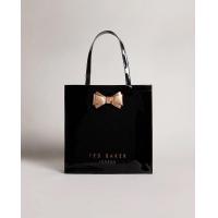 ราคา กระเป๋า Ted Baker รุ่น Plain Bow Large Icon Bag สีดำ (20703676020)