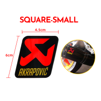 ราคา สติ๊กเกอร์ติดท่อ เพลทติดท่อ Akrapovic 3M งานอลูมิเนียมทนร้อน วัสดุอลูมิเนียมทนทาน ทนความร้อนและไม่หลุดง่าย การติดตั้งแบบไร้ร่องรอย (20590877408)