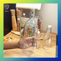 ราคา ขวดน้ำ ขวดแก้วมีจุกล็อก คอร์เก้น Glass Bottle KORKEN 1L (19384032926)