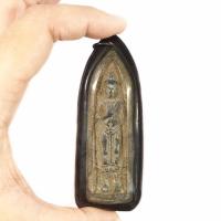 ราคา พระกรุ พระร่วงรางปืน สุโขทัย เนื้อชินเงิน เลี่ยมกรอบเก่าคลาสสิค (16017619368)