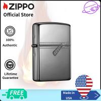 ราคา Zippo Zipped Zipper Design Black Ice Lighter Zippo 21088 Lighter Without Fuel Inside การออกแบบซิปซิป ไฟแช็กไม่มีเชื้อเพลิงภายใน (11114008308)