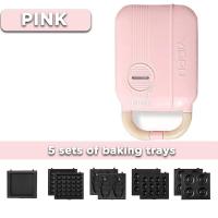 ราคา Mini Sandwich Machine Breakfast Maker Multi Cookers Toasters Electric Ovens Hot Plates Bread Pancake Waffle Donuts (16869046245)